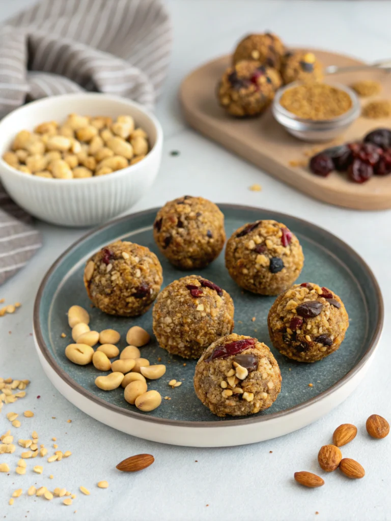 protein balls peanut
