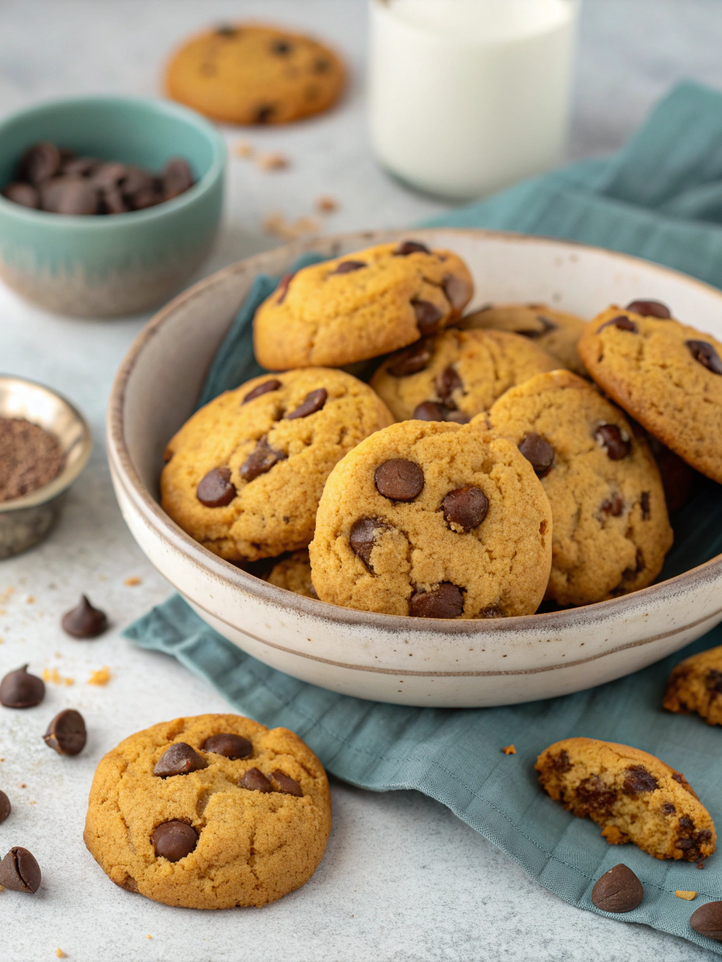 protein chocolate chip cookies