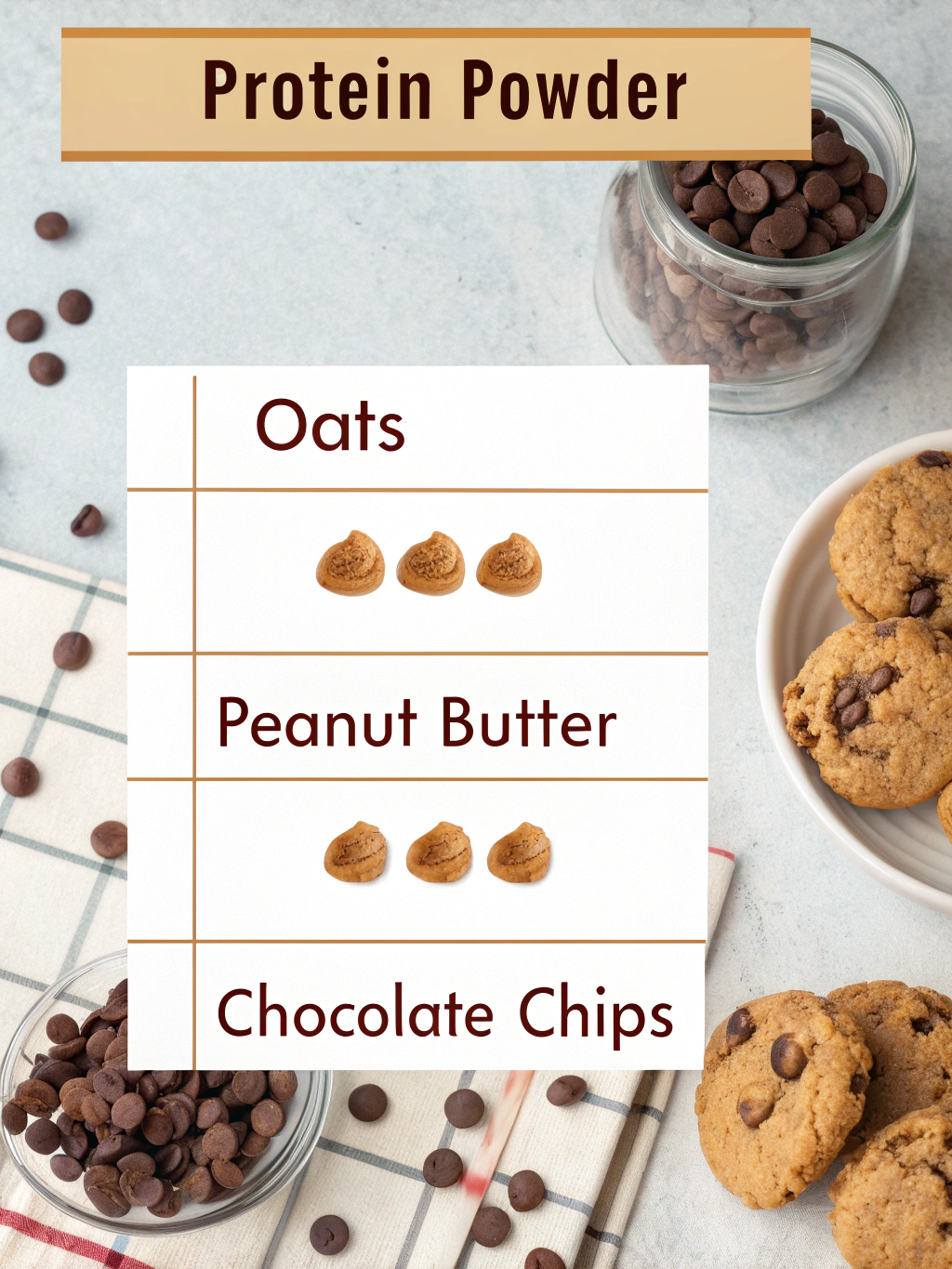 protein cookie dough recipe
