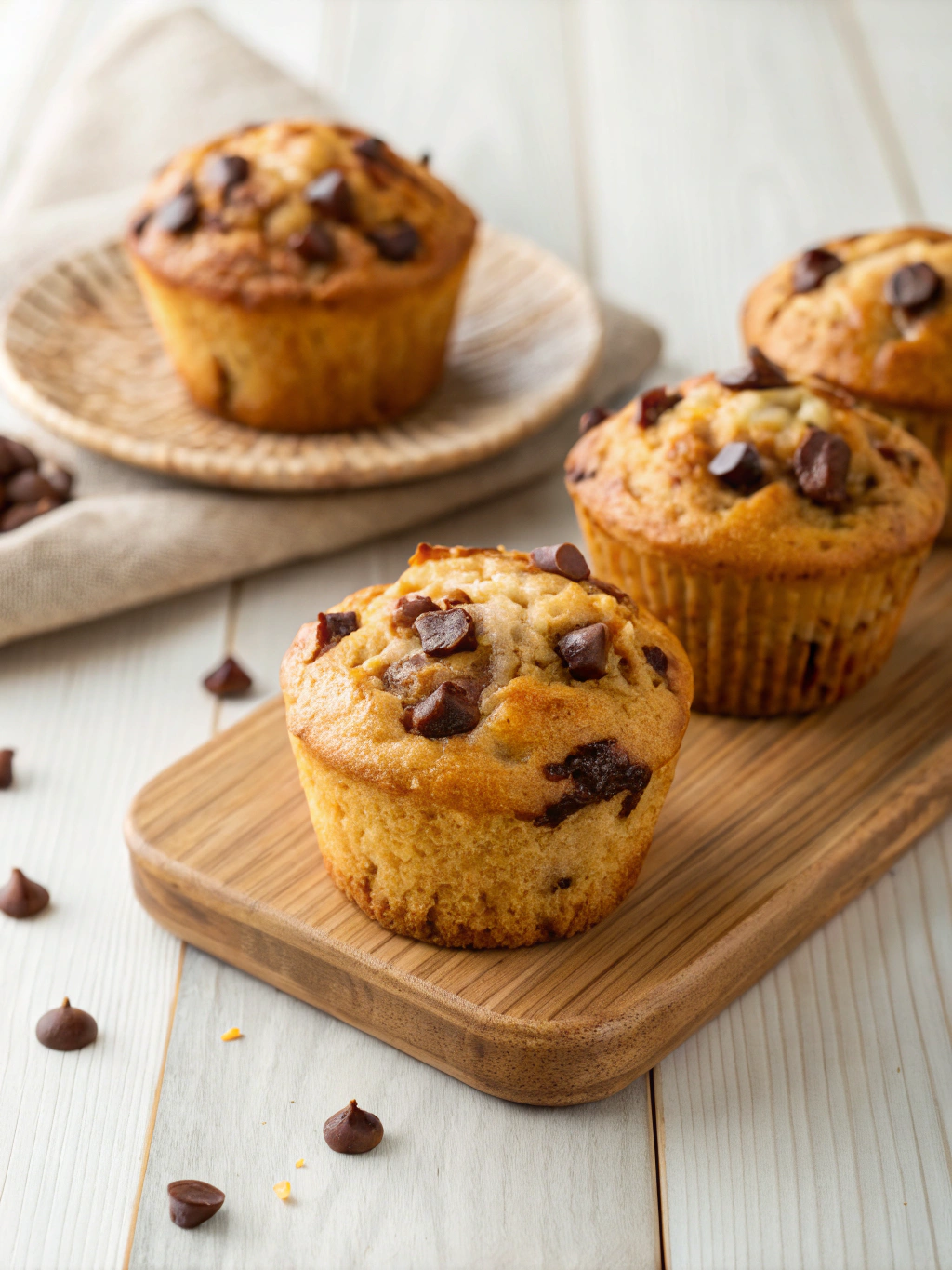 almond flour banana muffins