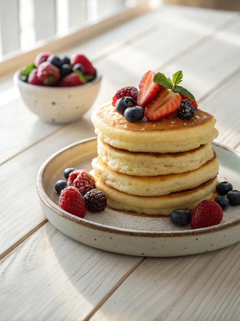 protein pancakes with protein powder