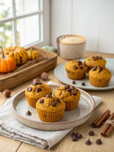pumpkin protein muffins