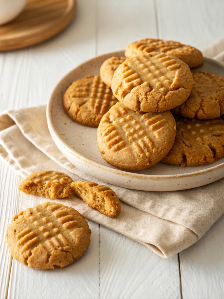vegan peanut butter cookies