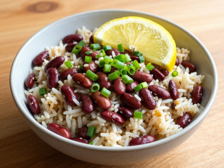 kidney beans and rice