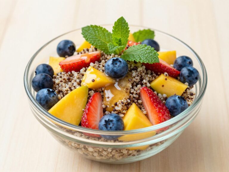quinoa fruit salad