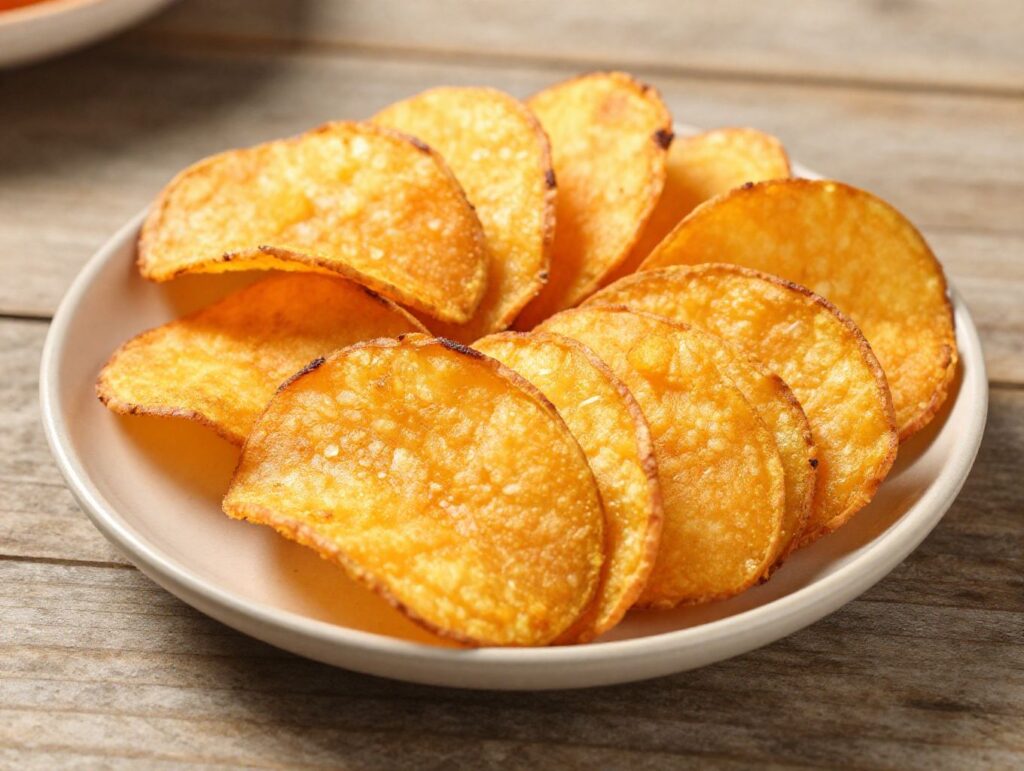 oven baked sweet potato chips