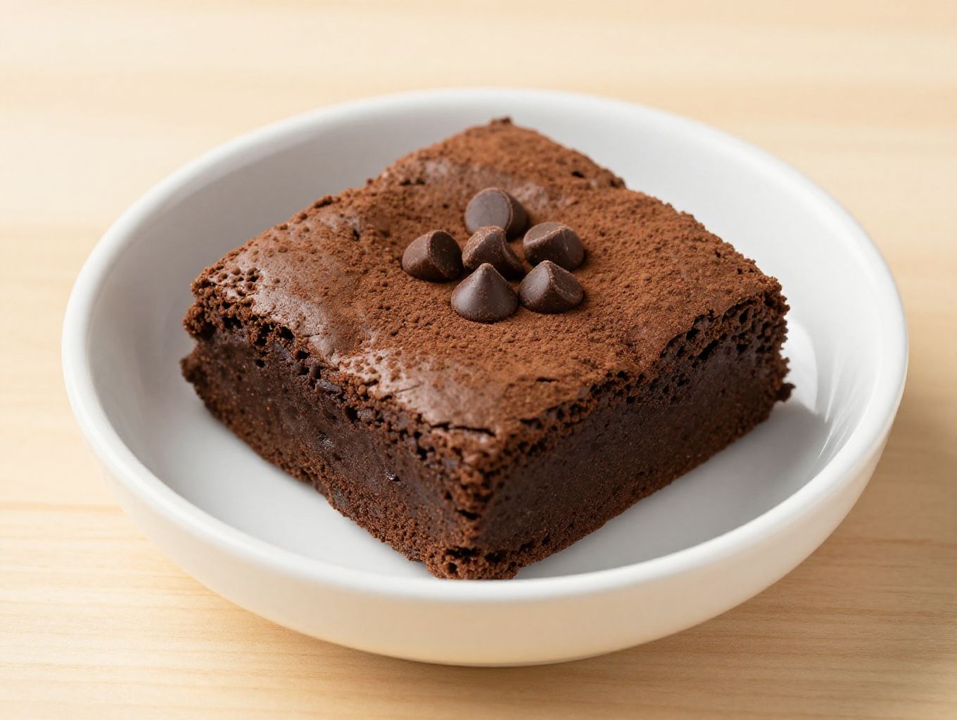 microwave protein brownie