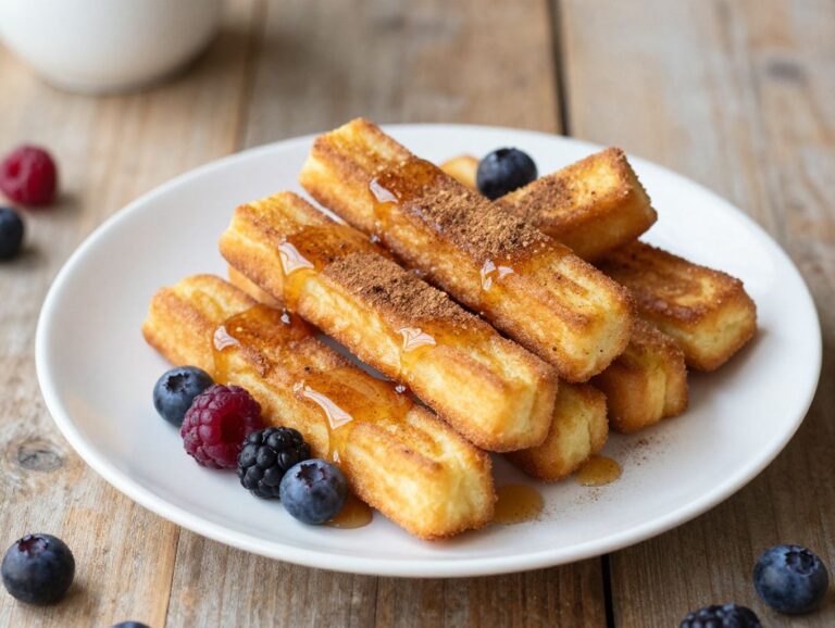 baked french toast sticks