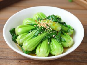 how to chop bok choy for stir fry