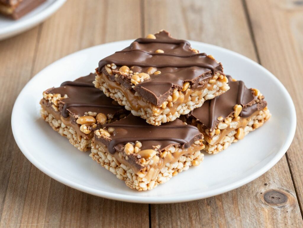 peanut butter rice krispie bars