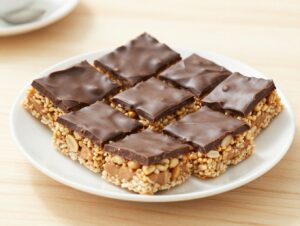 how to make rice crispy bars with peanut butter
