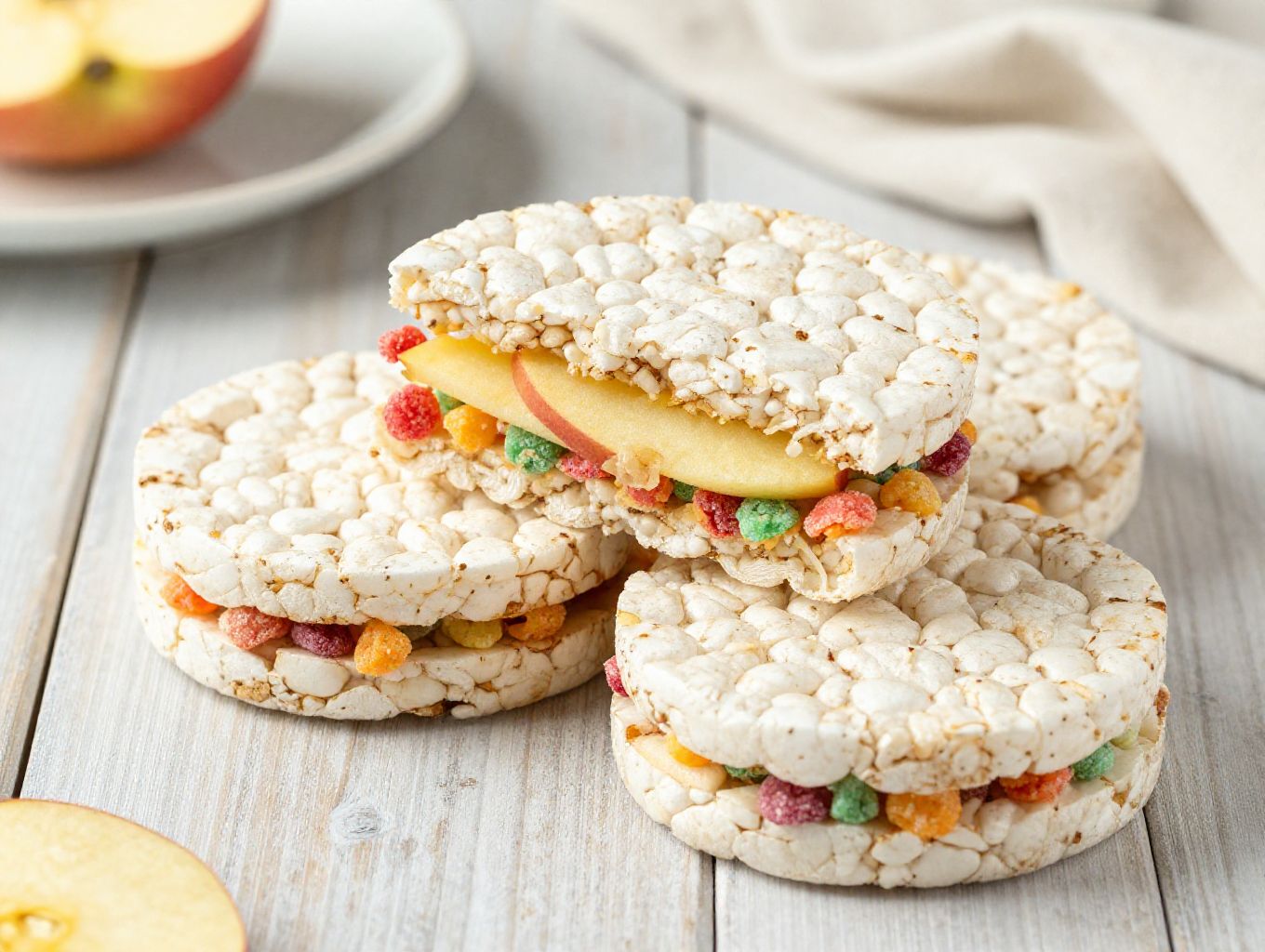 rice cake sandwiches