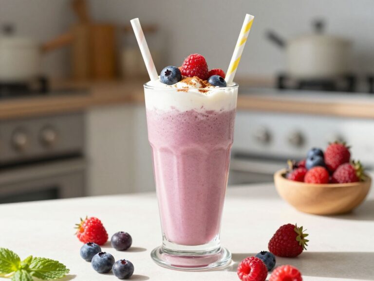 how to make a whey protein smoothie