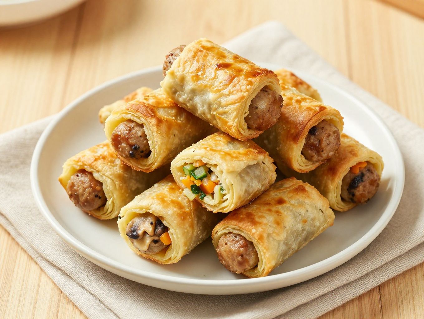 vegan sausage rolls