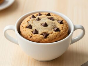 chocolate chip mug cookies