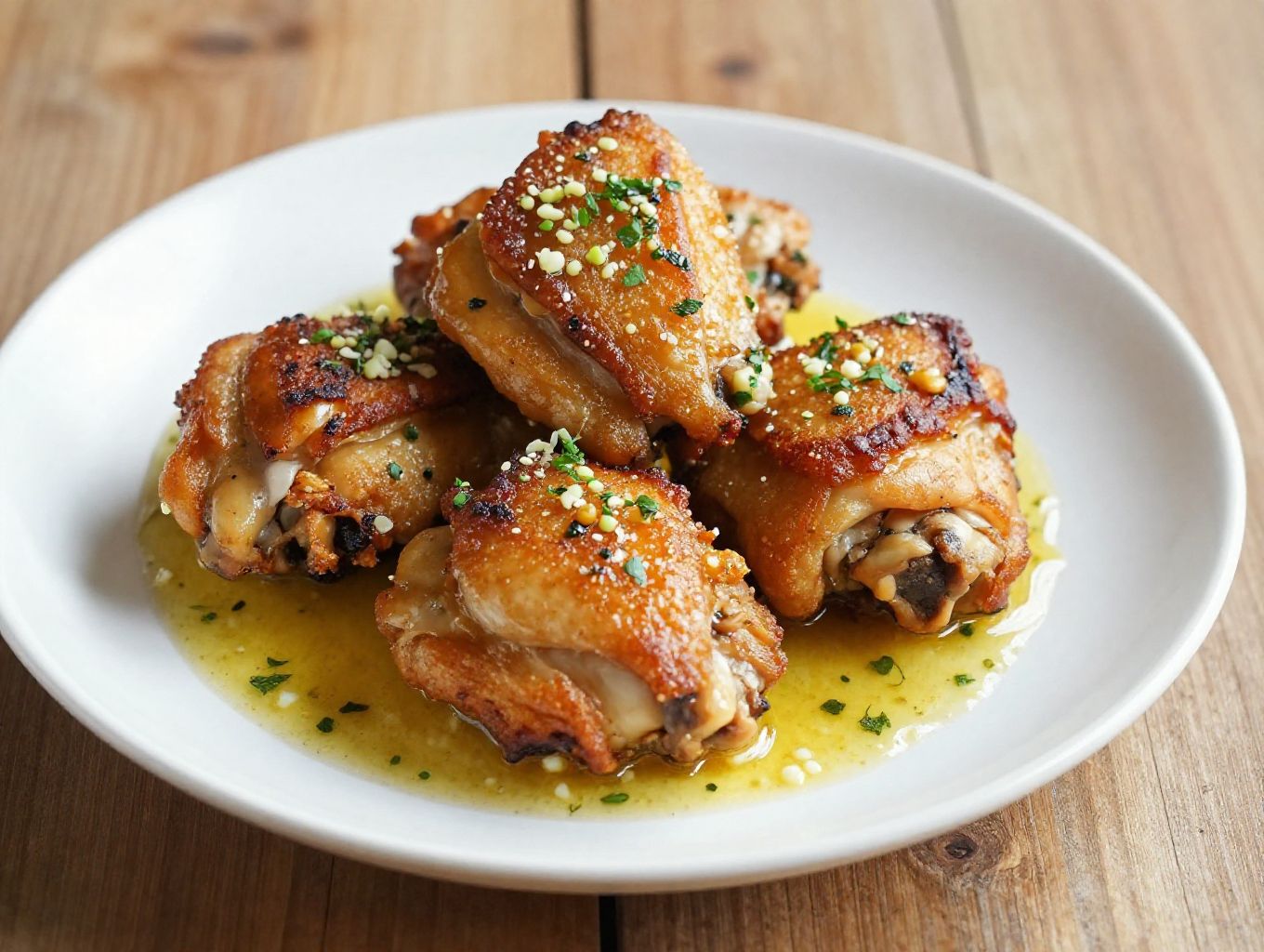 garlic chicken thighs