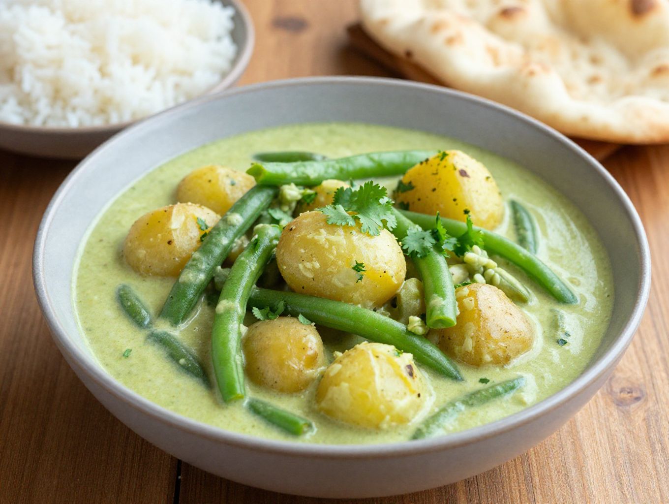 green bean curry