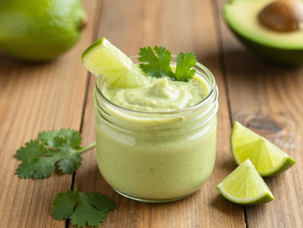 avocado lime dressing recipe