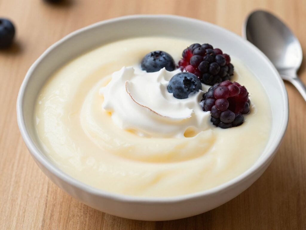 vegan vanilla pudding