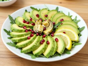 arugula avocado salad
