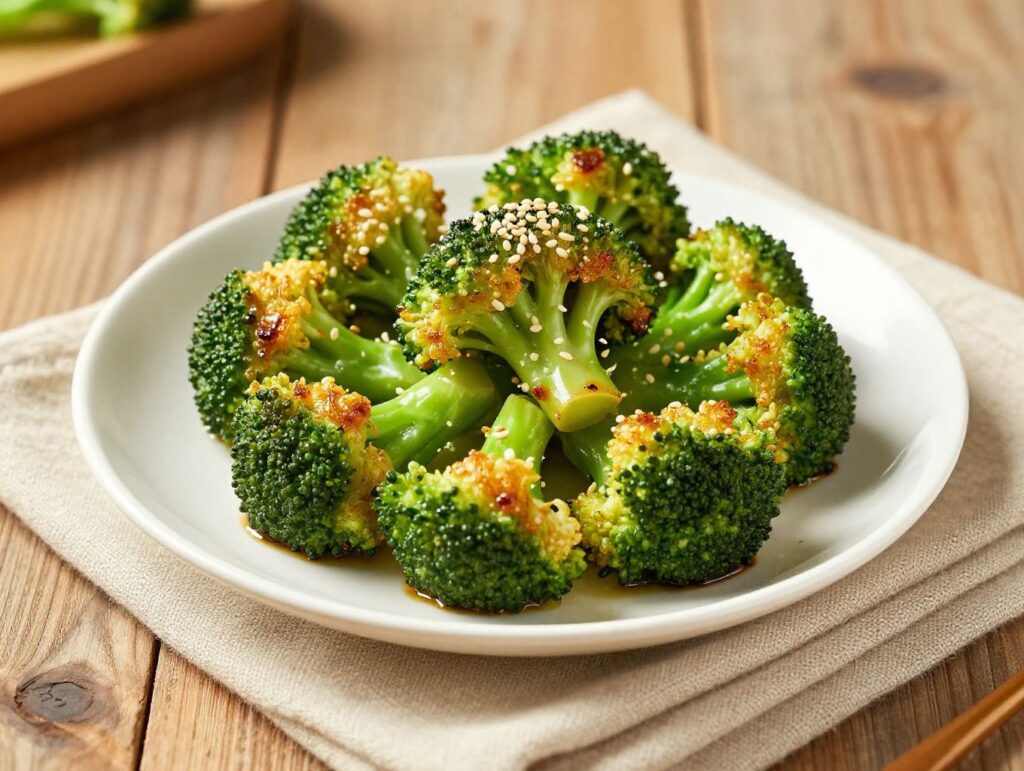 asian roasted broccoli
