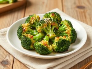 asian roasted broccoli