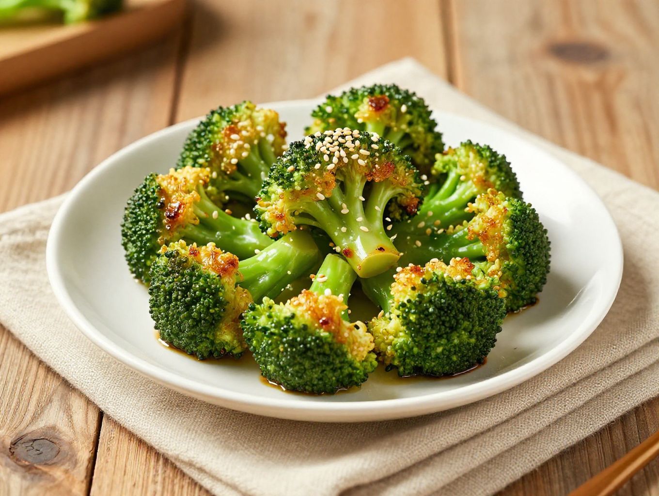 asian roasted broccoli